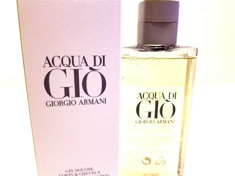 giorgio armani code shower gel|acqua di gio body wash.